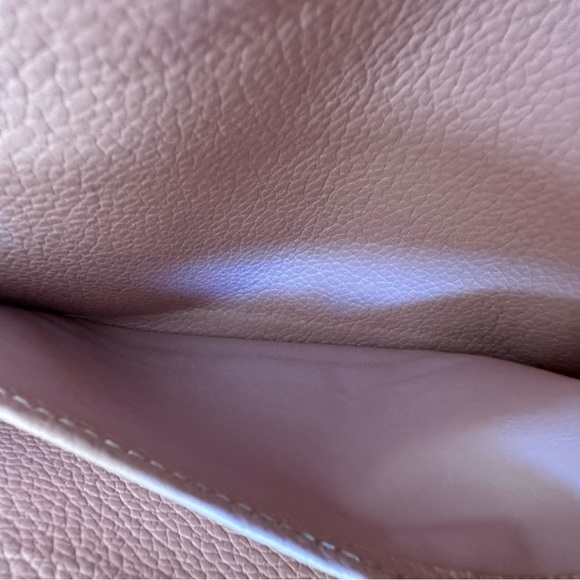 Vintage Authentic Louis Vuitton Damier Ebene Magnolia Rose Pink Clapton Wallet - Picture 17 of 17